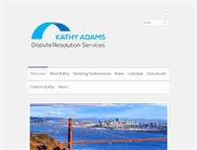 Tablet Screenshot of kathyadamsdrs.com